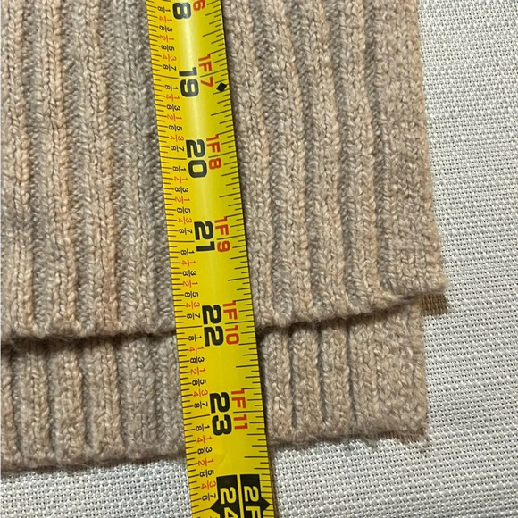 Cupcakes & Cashmere Cream Cableknit Cowl Neck Neutral Soft Sweater Size Small - Picture 6 of 7